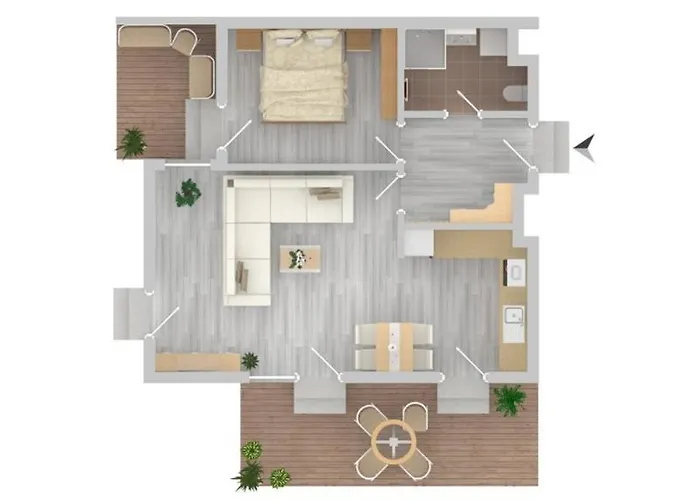 Dani-apart 公寓 格但斯克